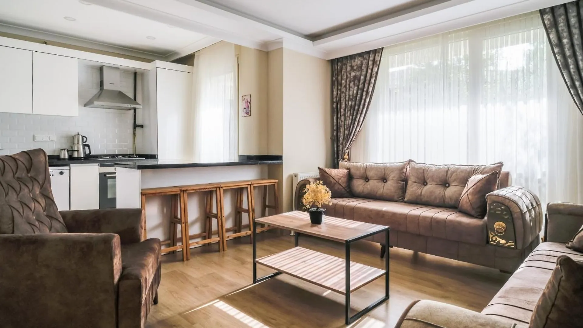 דירות איסטמבול Cozy Flat 10 Min To Aqua Florya Mall In Bakirkoy
